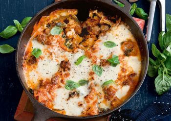 Chiftelute lenese cu mozzarella